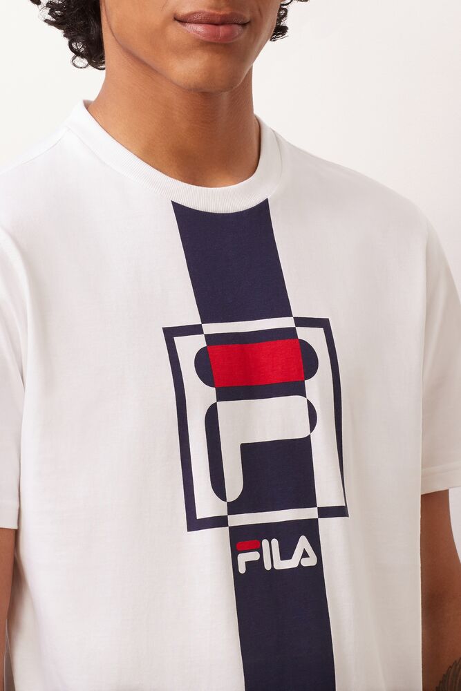 Fila Wes Tee Blancas | YMIH17865