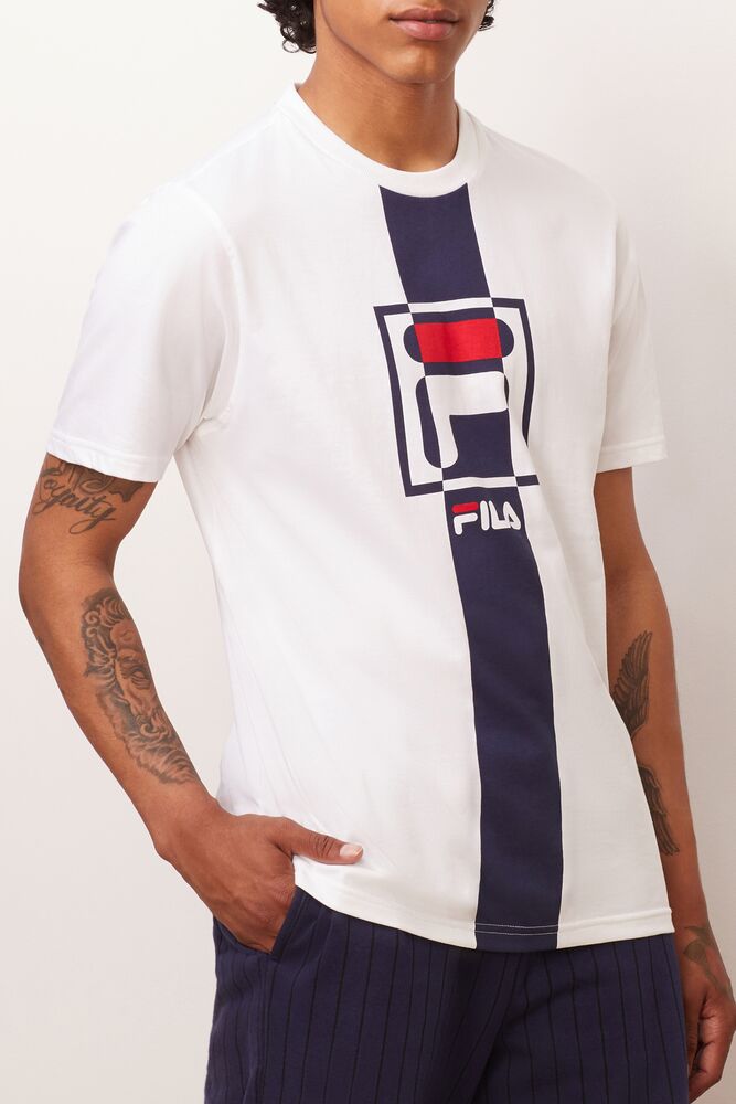 Fila Wes Tee Blancas | YMIH17865