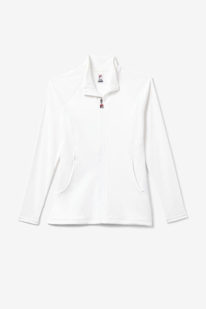 Fila White Line Jacket Blancas | VPOI97305