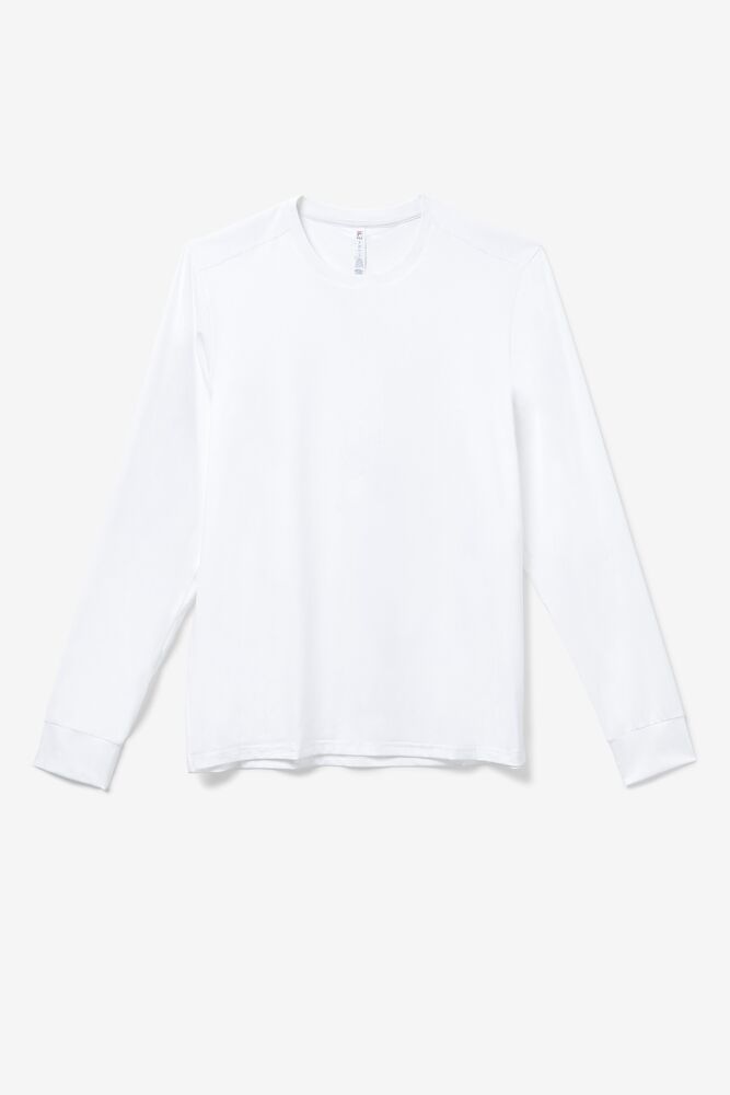 Fila White Line Long Sleeve Top Blancas | EGYP42709