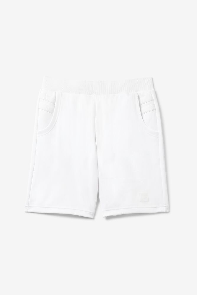 Fila White Line Short Blancas | UWOZ93804