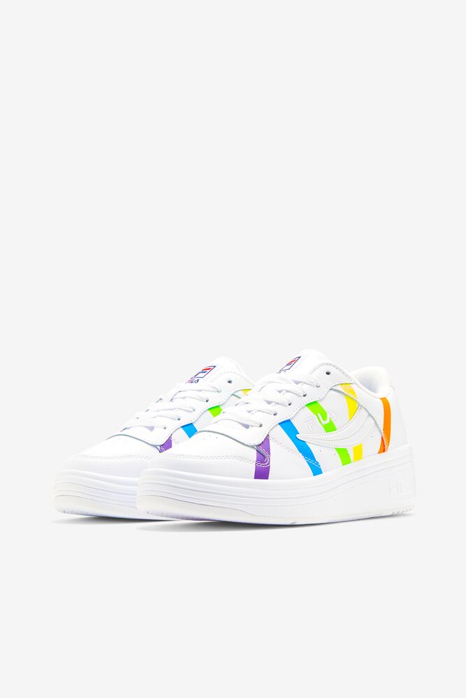 Fila Wx-100 Pride Tennis Shoes Blancas Blancas | EKXV94082