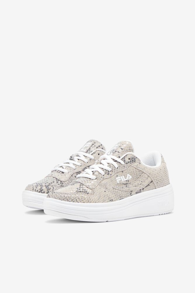 Fila Wx-100 Snake Sneakers Blancas Blancas | ZVDL91826