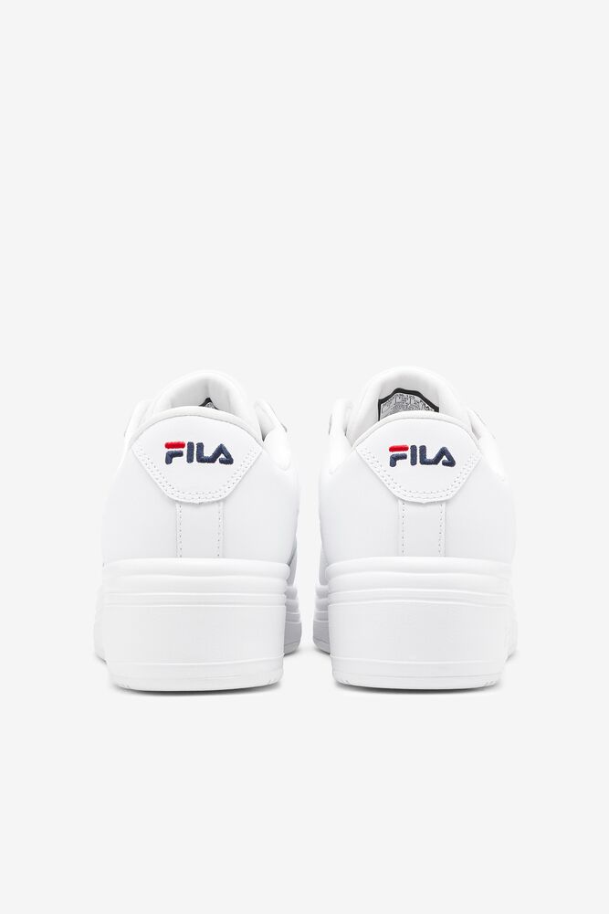 Fila Wx-100 Tennis Shoes Wht/Fnvy/Fred | KRIY21390