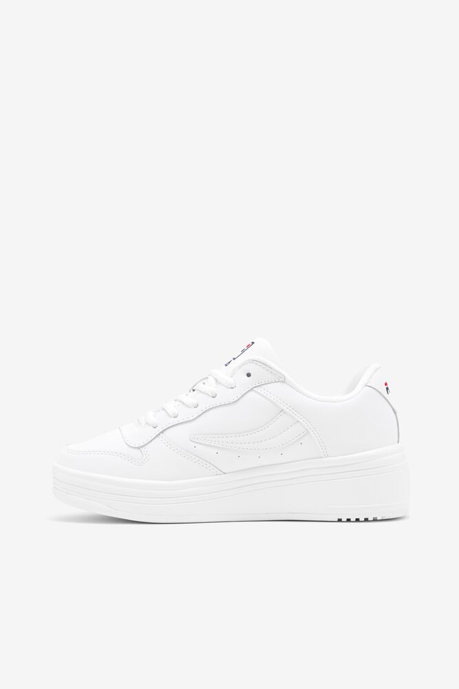 Fila Wx-100 Tennis Shoes Wht/Fnvy/Fred | KRIY21390