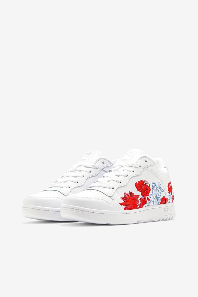 Fila Wx-110 Flower Sneakers Blancas Blancas Blancas | WABC32580