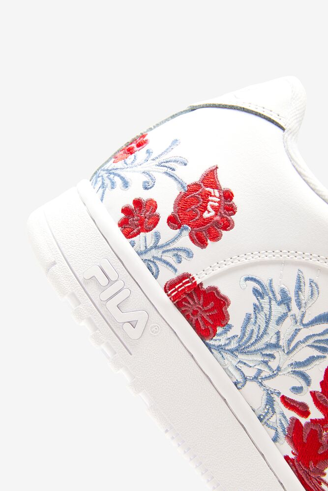 Fila Wx-110 Flower Sneakers Blancas Blancas Blancas | WABC32580