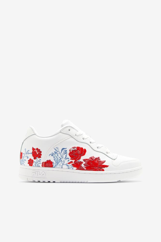 Fila Wx-110 Flower Sneakers Blancas Blancas Blancas | WABC32580