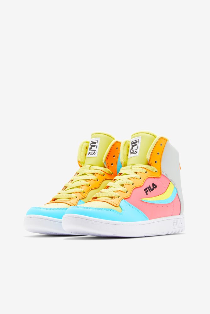 Fila Wx-120 Sneakers Azules Naranjas | OEGH21549