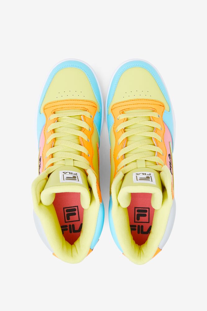 Fila Wx-120 Sneakers Azules Naranjas | OEGH21549