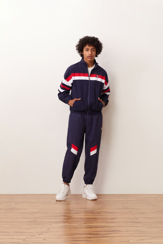 Fila Zaim Wind Pant Peac/Cred/Wht | CVWT28713